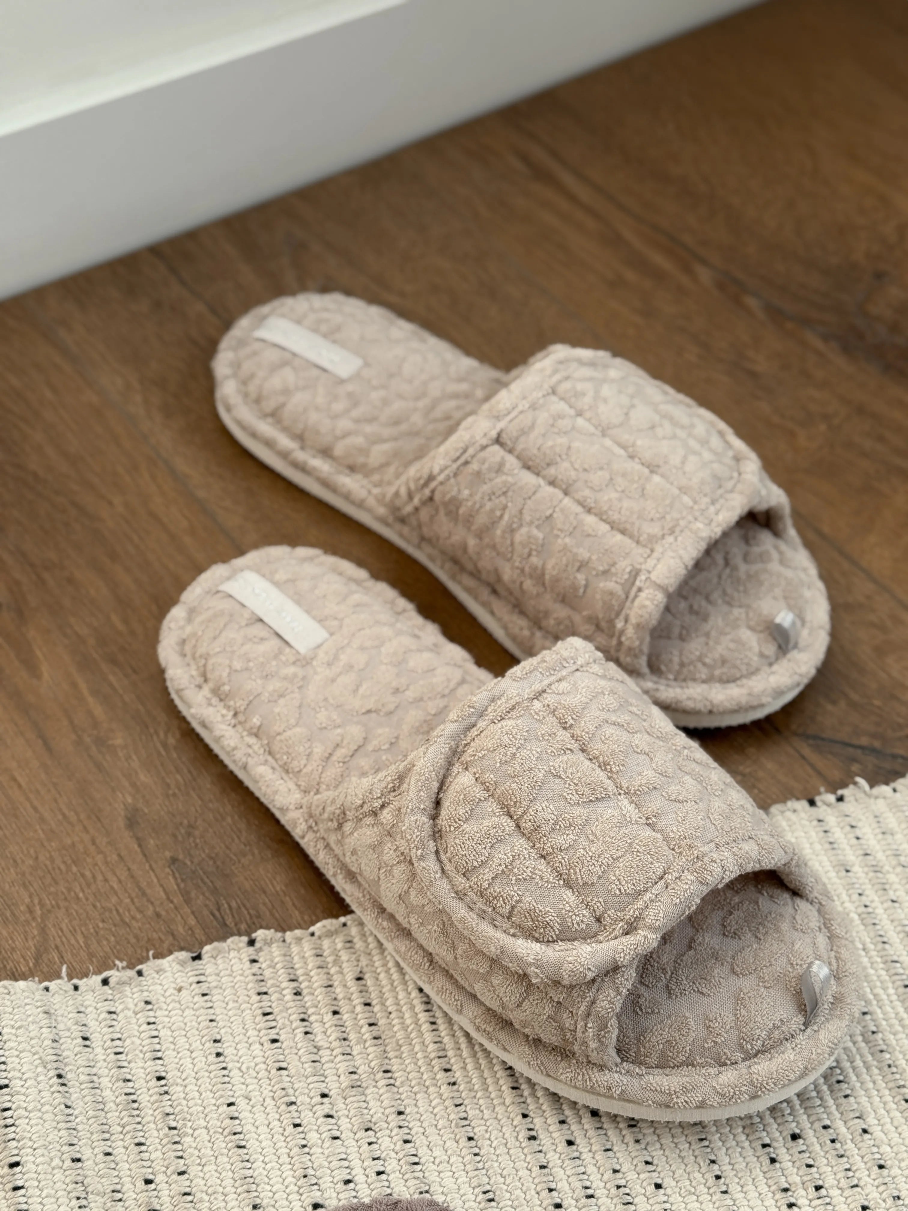 Women's slippers HS-VL terry ANNA beige