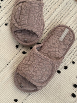 Women's slippers HS-VL terry ANNA gray