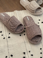 Women's slippers HS-VL terry ANNA gray