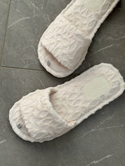 Women's slippers HS-VL Terry milky