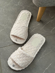 Women's slippers HS-VL Terry milky