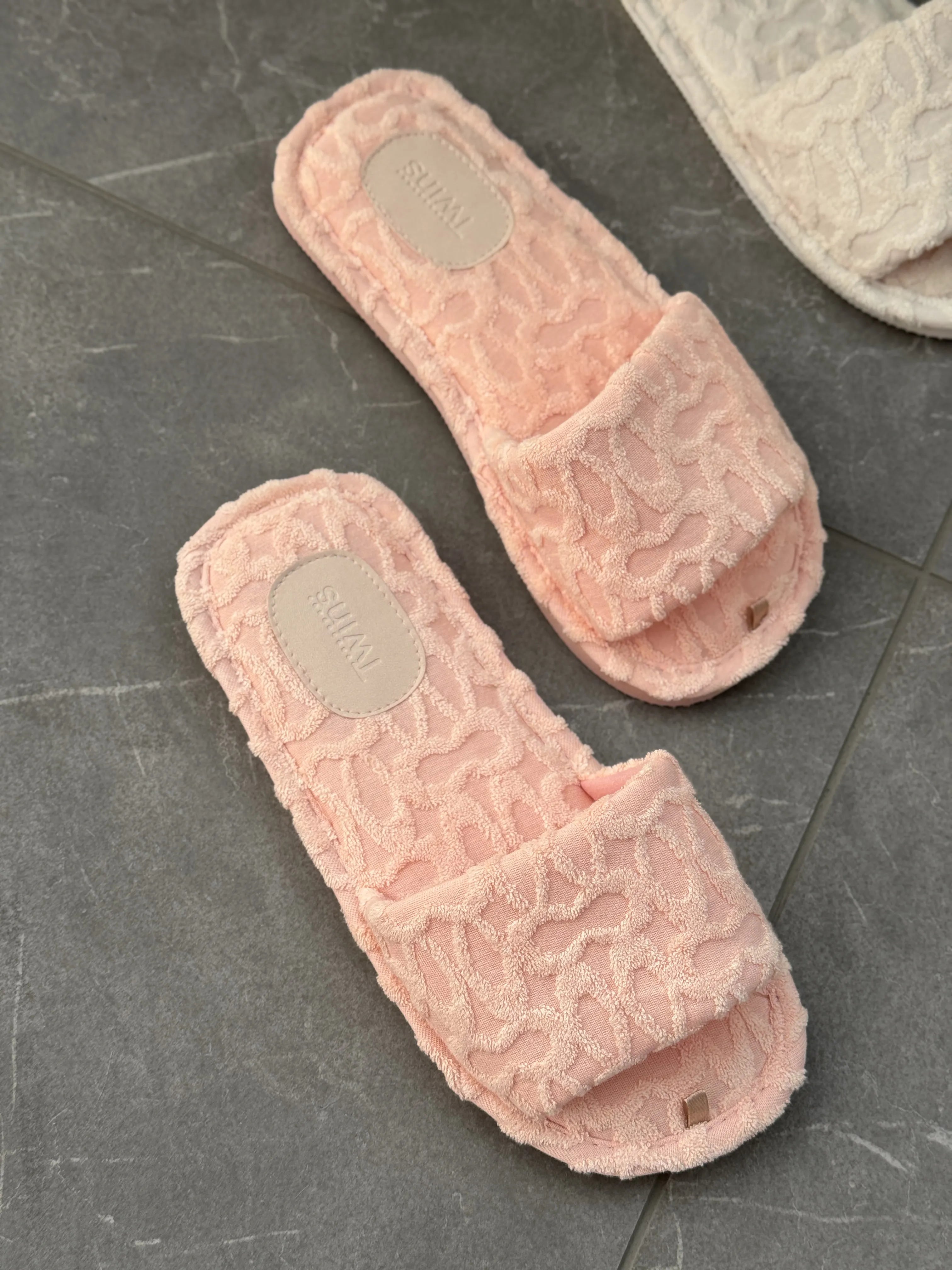 Women's slippers HS-VL Terry peach