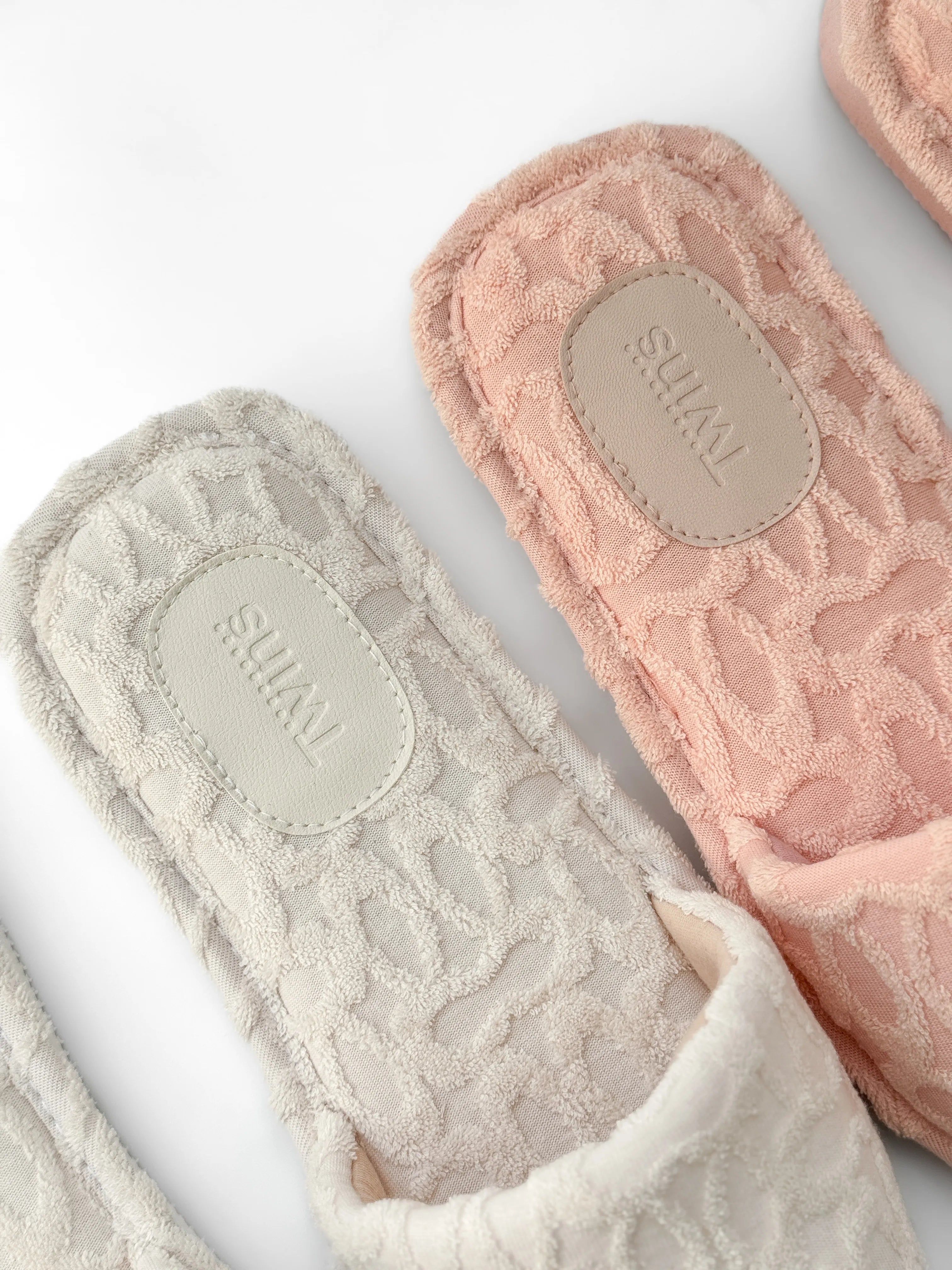 Women's slippers HS-VL Terry milky