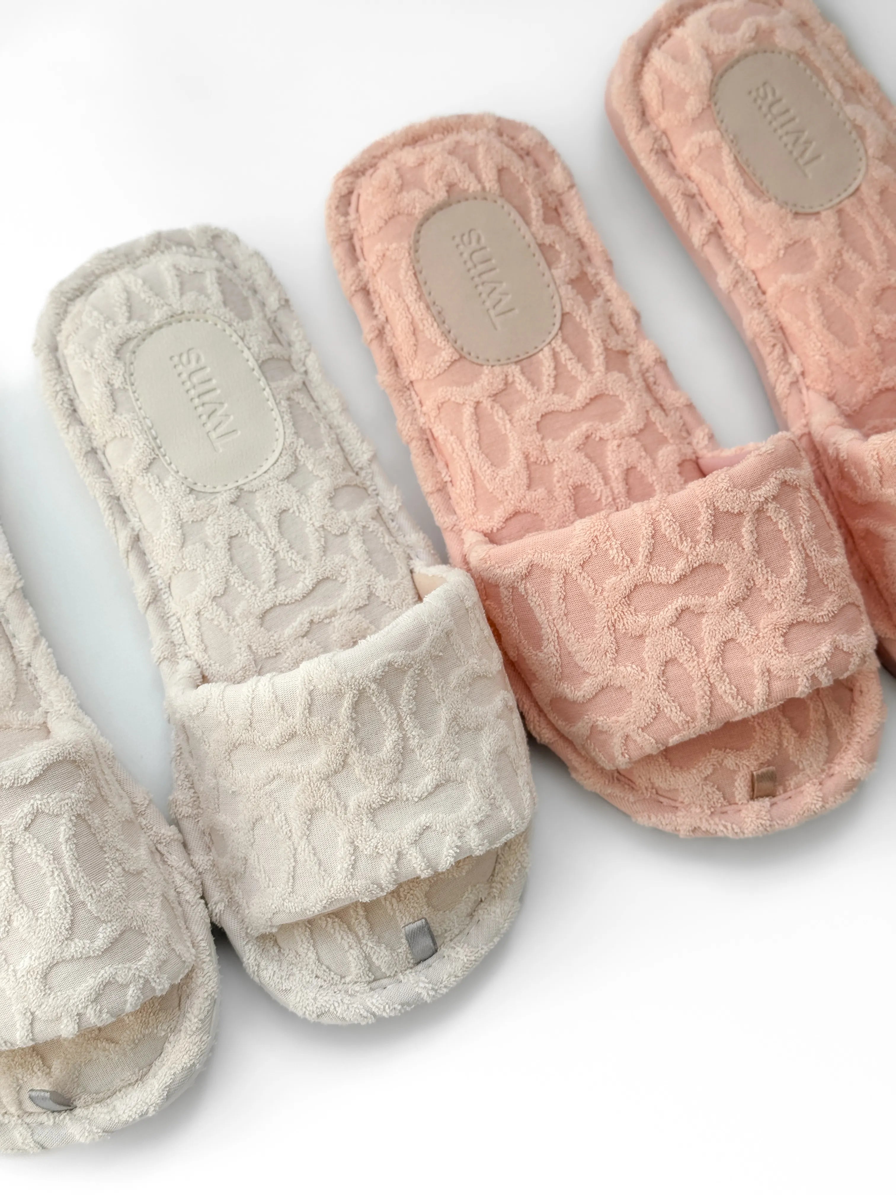Women's slippers HS-VL Terry milky