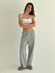 Knitwear “Tenderness” Strappy top white