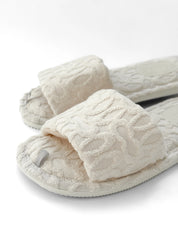 Women's slippers HS-VL Terry milky