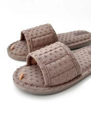 Women's slippers HS-VL points gray
