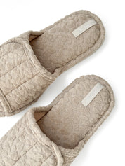 Women's slippers HS-VL terry ANNA beige