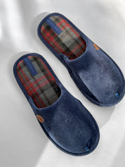 Men's blue slippers