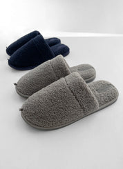 Men's Teddy slippers, gray