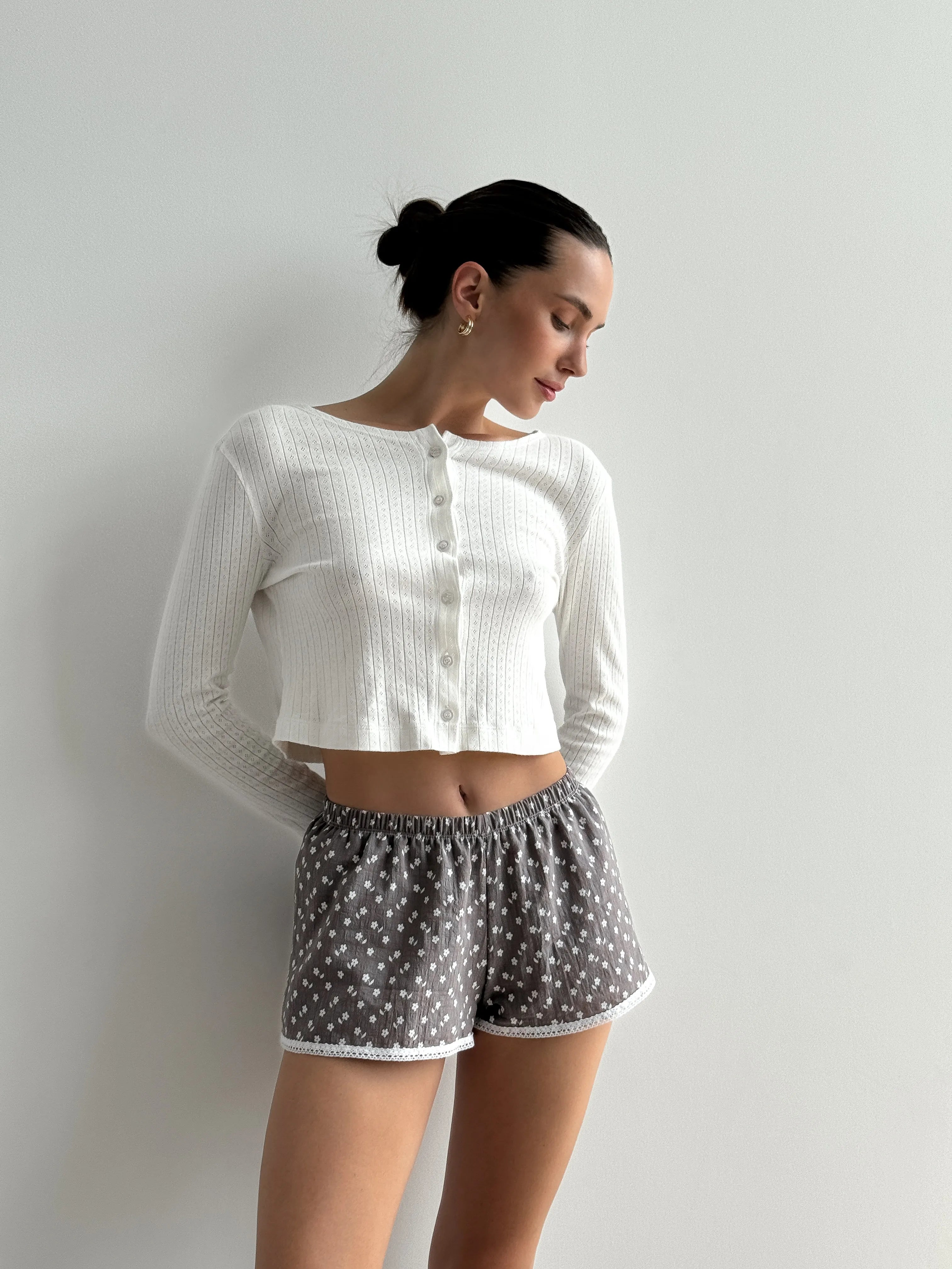 Ribbed longsleeve milk