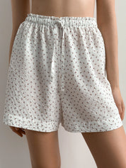 Batiste reaper Suit shirt and shorts red flower