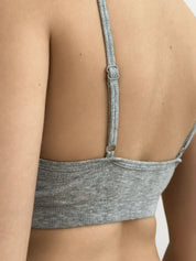 Basic gray lingerie top