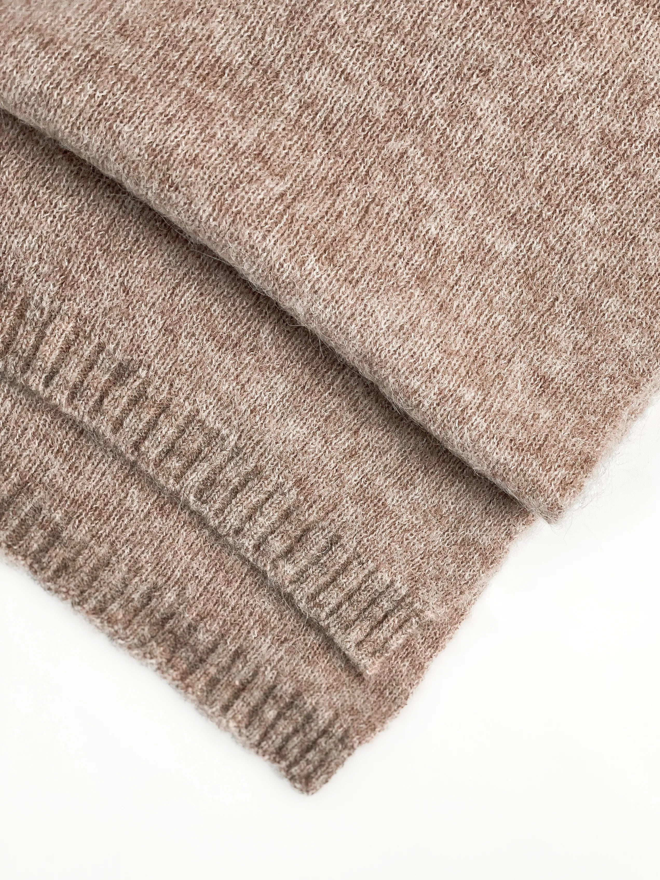 Women's Cappuccino Alpaca Scarf
