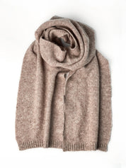 Women's Cappuccino Alpaca Scarf