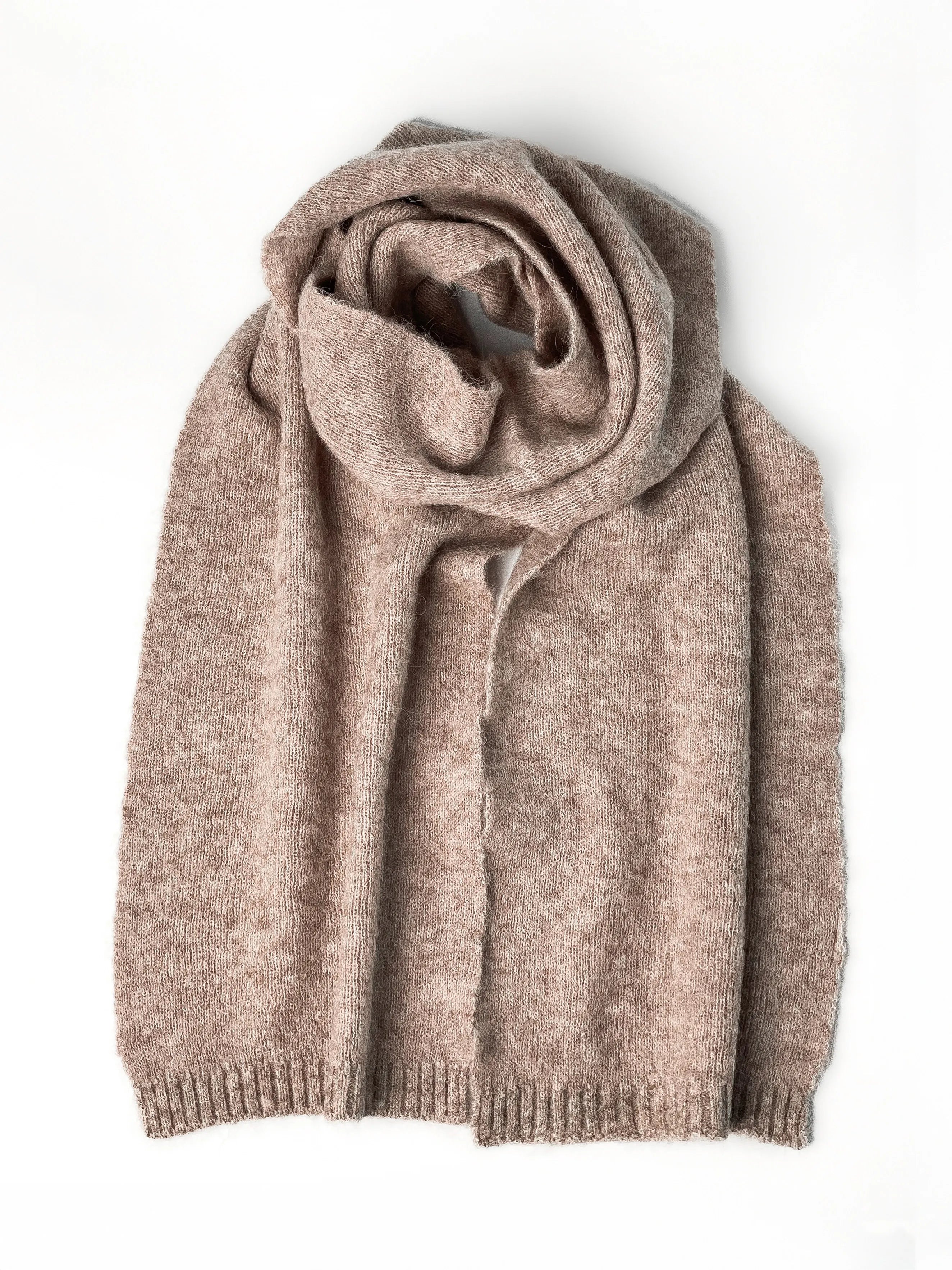 Women's Cappuccino Alpaca Scarf