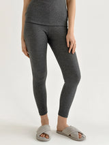 Rib knit Leggings anthracite