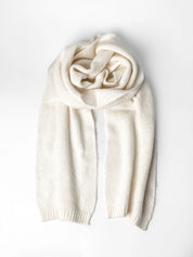 Women's scarf milky Alpaca