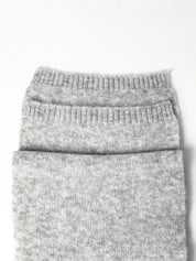 Women's scarf gray Alpaca