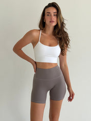 Yoga cycling shorts gray