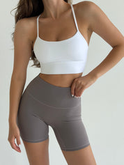 Yoga cycling shorts gray