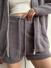 Graphite Soft Knit Shorts