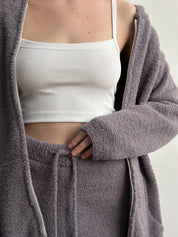 Graphite Soft Knit Shorts