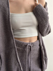 Graphite Soft Knit Shorts
