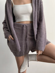 Graphite Soft Knit Shorts