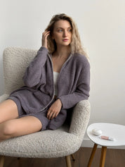 Graphite Soft Knit Shorts