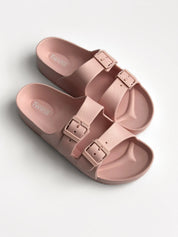 Twins beach and street slippers with regulators powder (=)