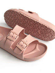 Twins beach and street slippers with regulators powder (=)
