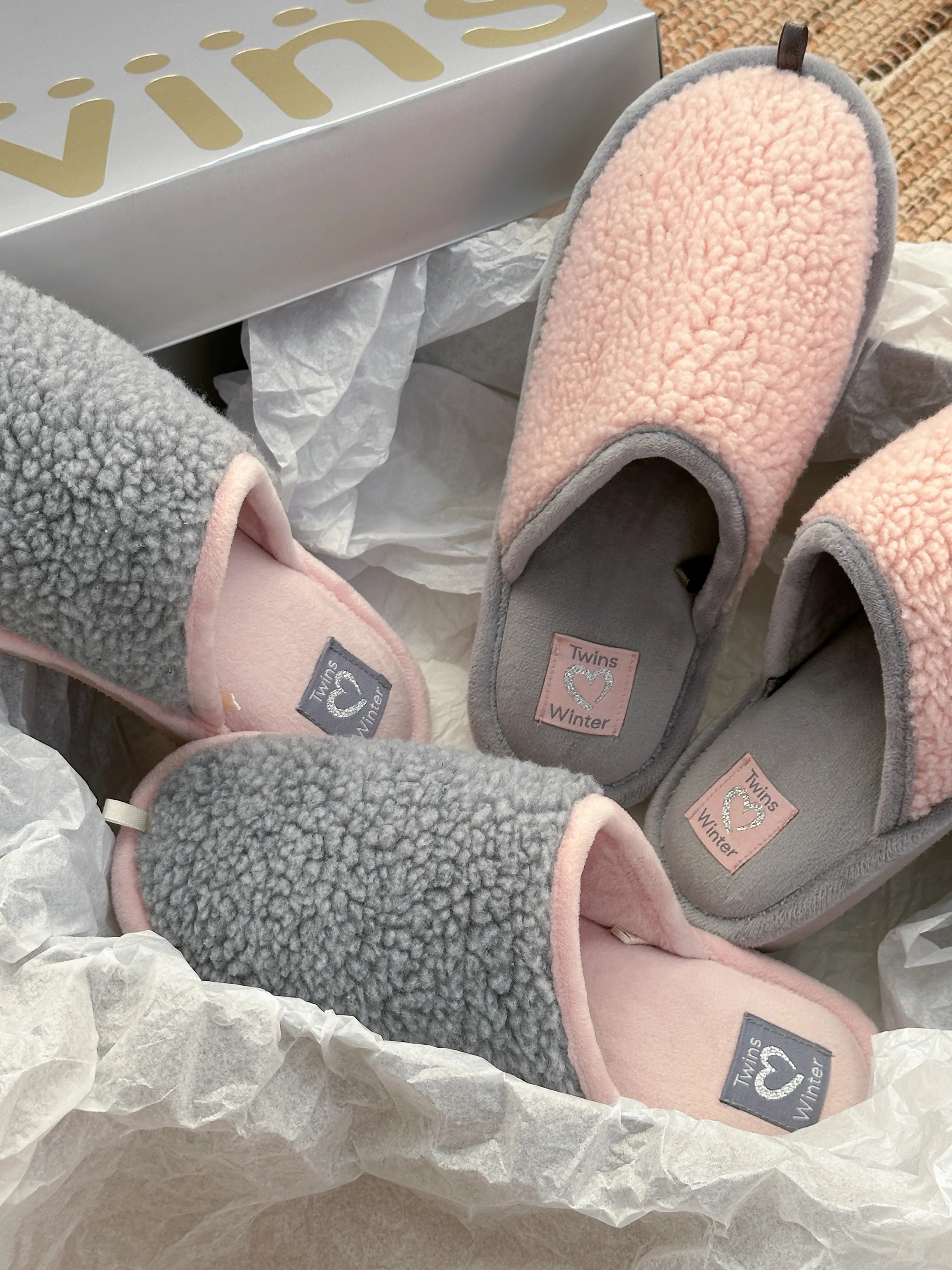 Women's slippers HS-OZ gray YETI