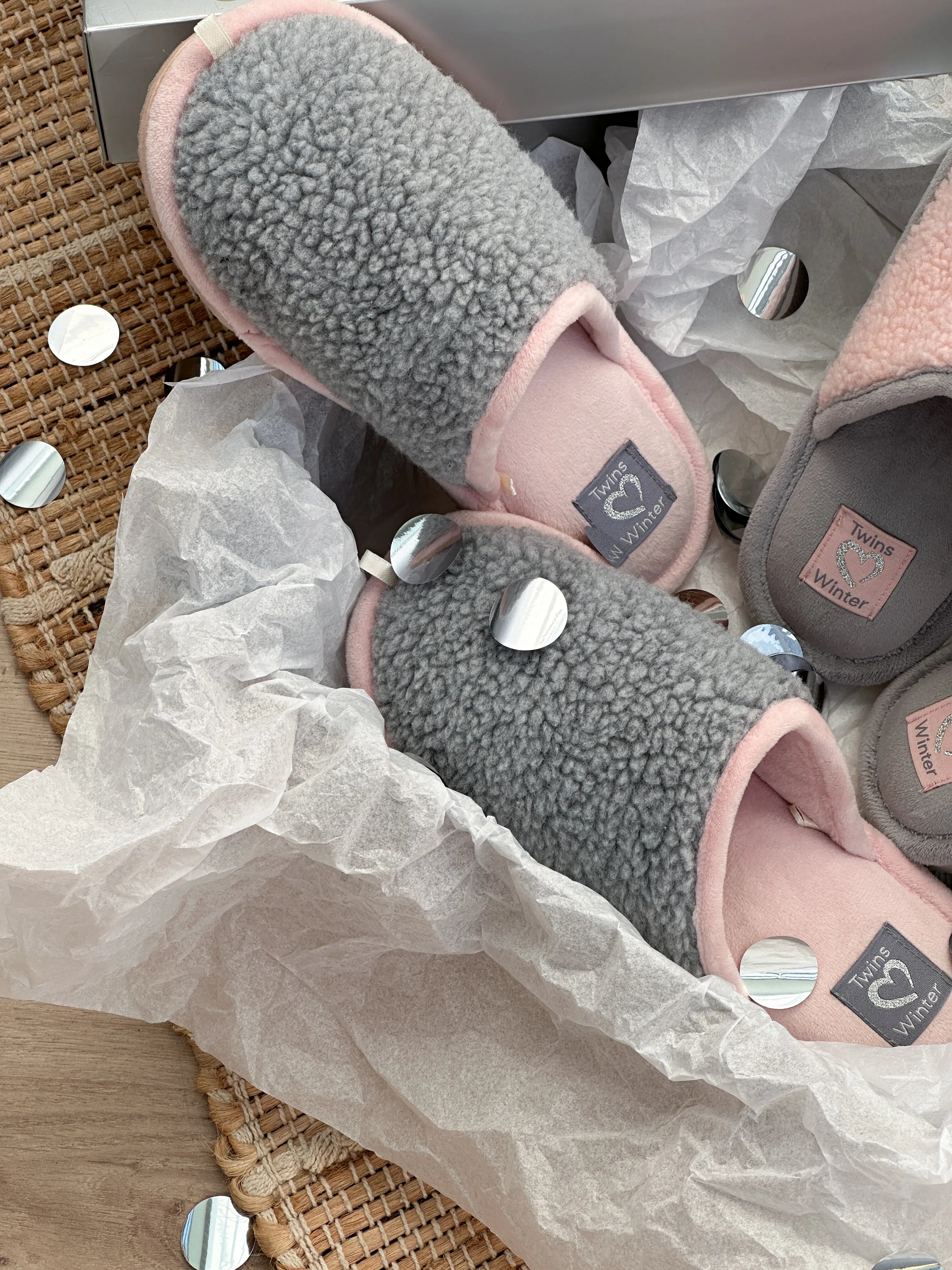 Women's slippers HS-OZ gray YETI