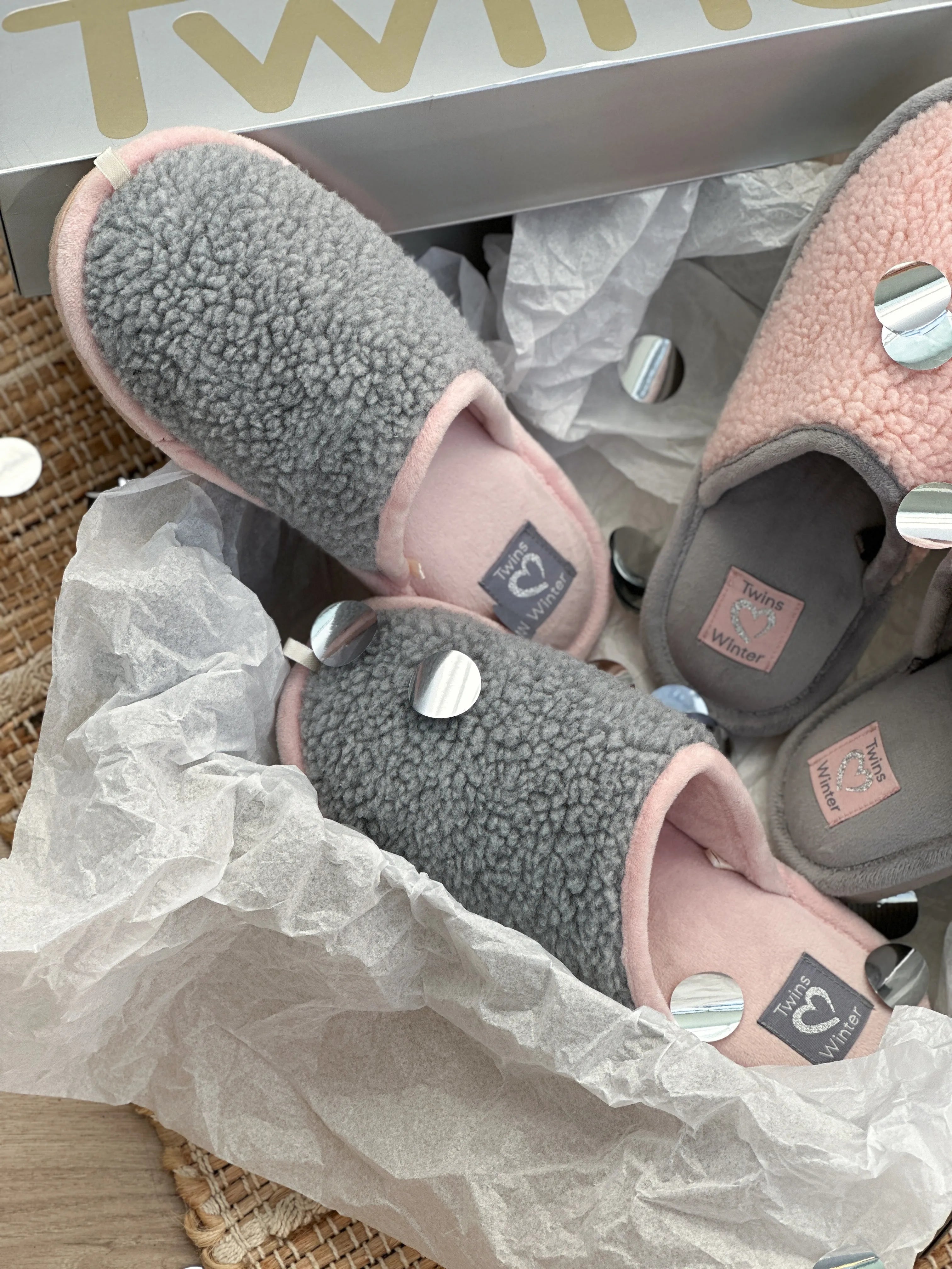 Women's slippers HS-OZ gray YETI