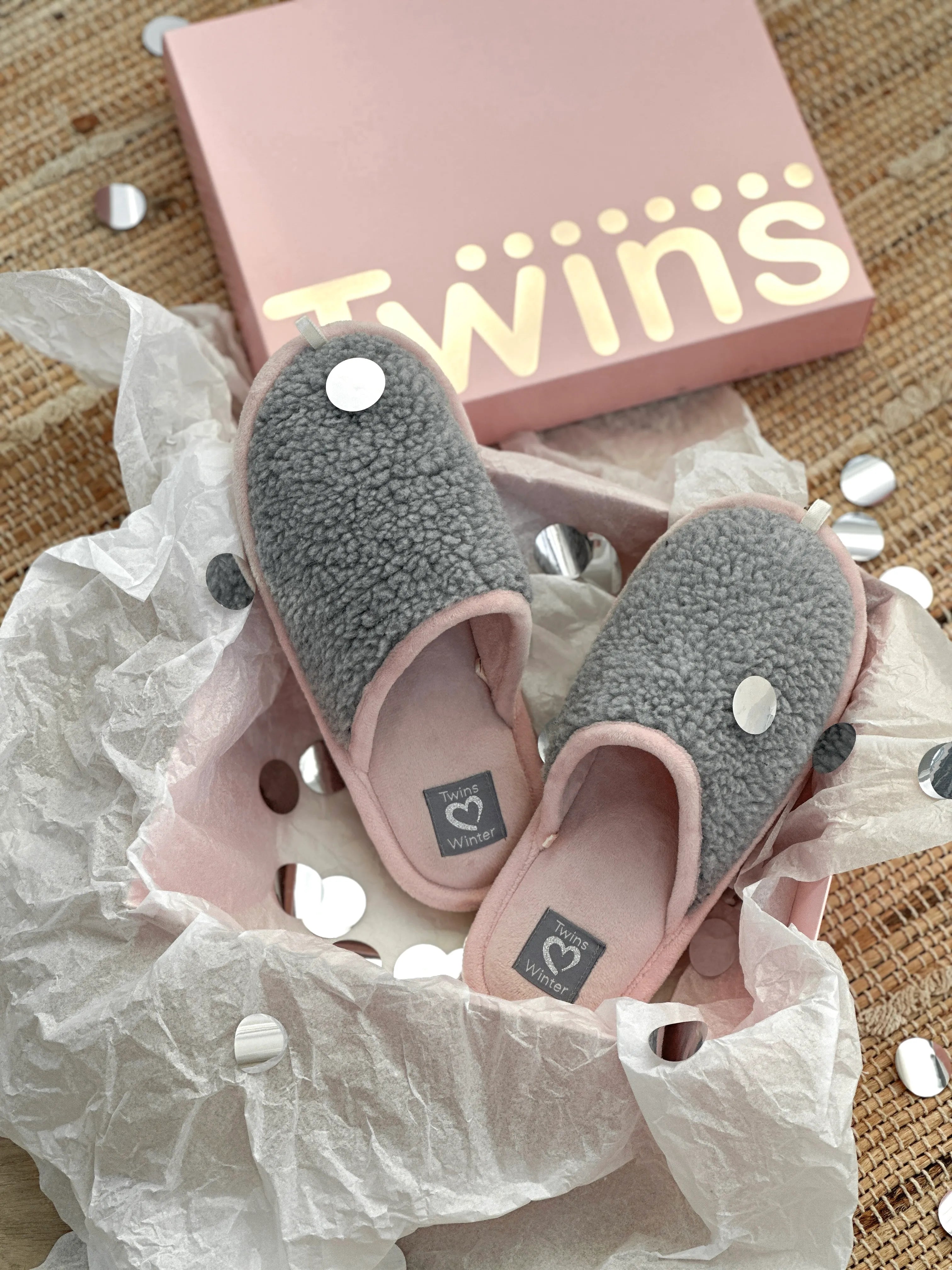 Women's slippers HS-OZ gray YETI