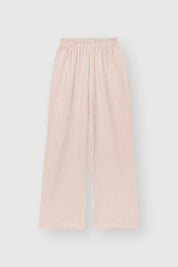 Mono stripe pants beige