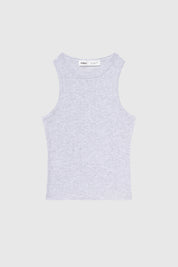 Gray Ribbed T-Shirt