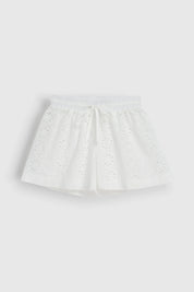 Shorts Mono brocade large flower