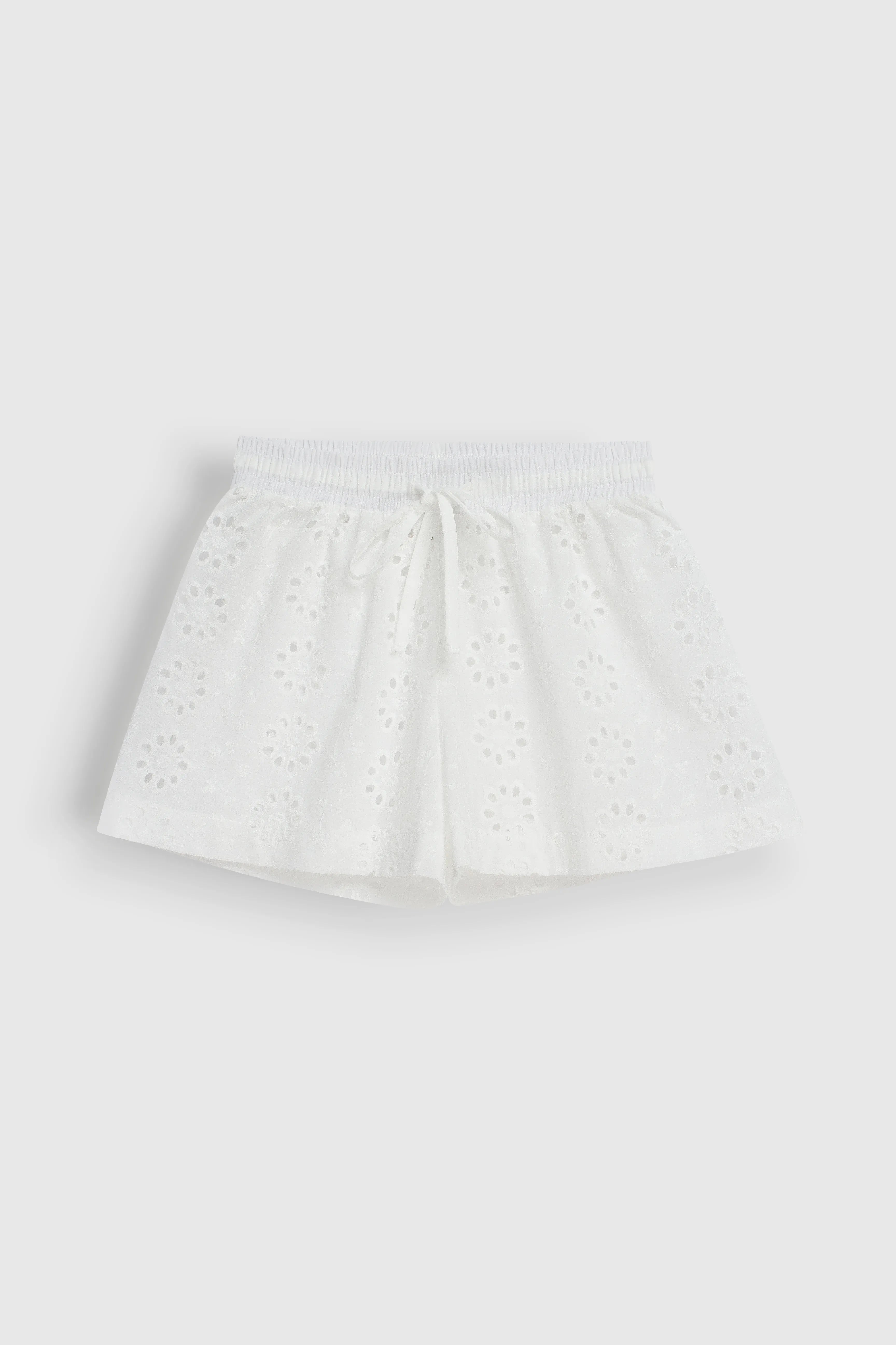 Shorts Mono brocade large flower