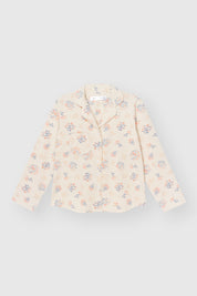 Flannel pajama set milky "twig"
