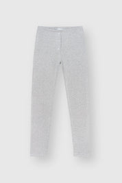 Ribbed joggers light gray