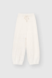 Soft knitted fluffy milk pants