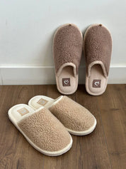 Women's slippers HS-OZ beige YETI