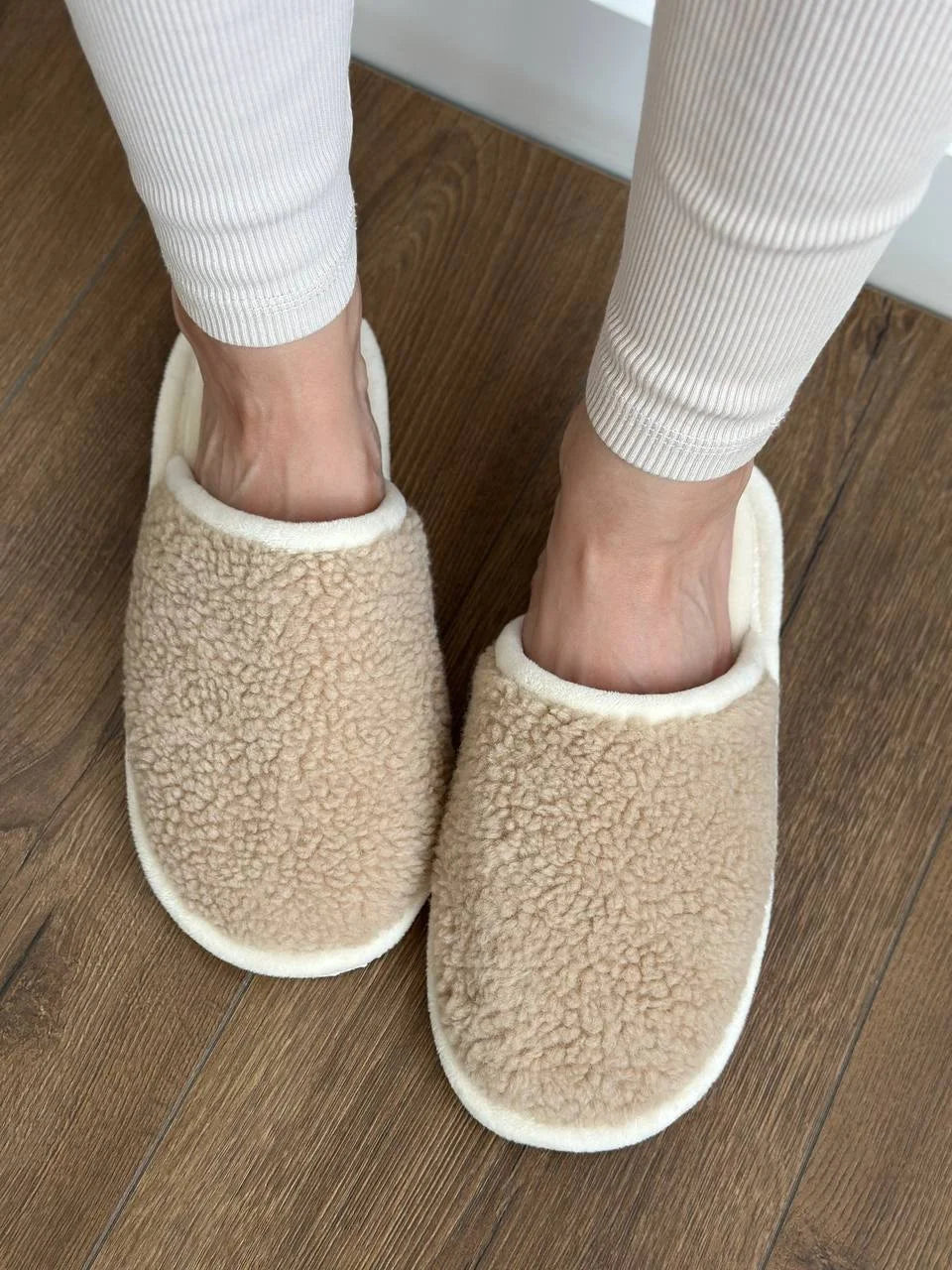 Women's slippers HS-OZ beige YETI