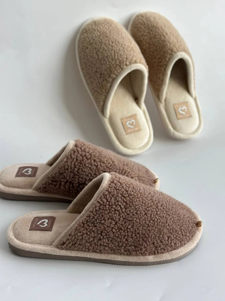 Women's slippers HS-OZ brown YETI